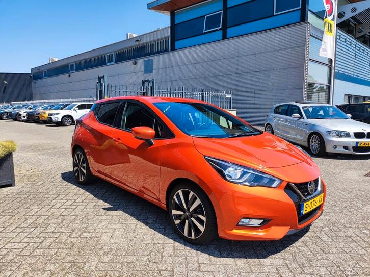 Nissan Micra 1.0 Ig-t 100pk 2020, Auto's, Nissan, Particulier, Micra, ABS, Achteruitrijcamera, Adaptieve lichten, Adaptive Cruise Control