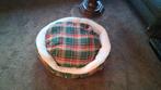 Ronde Mandje met Ruitpatroon, Dieren en Toebehoren, Ophalen, Nieuw