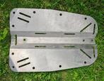 RVS backplate 3 kilo, Watersport en Boten, Duiken, Ophalen of Verzenden, Zo goed als nieuw, Trimvest of Wing