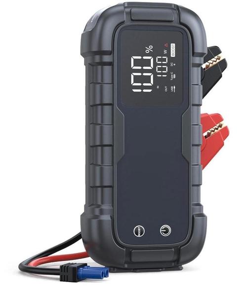 6000A Startbooster Auto Accu Jump Starter Powerbank, Auto diversen, Jumpstarters, Nieuw, Ophalen of Verzenden