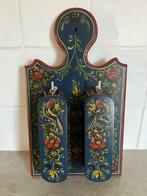 2 Hindelooper beschilderde kledingborstels, Ophalen of Verzenden