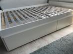 Ikea bed met lades 140x200, Huis en Inrichting, Ophalen, Gebruikt, Wit, Tweepersoons
