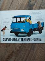 Renault Saviem Super Goelette - Brochure 1969, Renault, Ophalen of Verzenden, Zo goed als nieuw, Renault