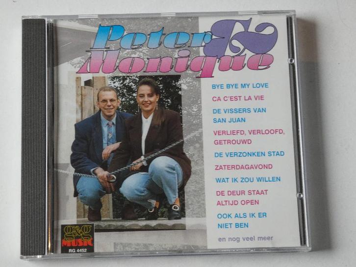 Peter & Monique, Cd's en Dvd's, Cd's | Nederlandstalig, Gebruikt, Levenslied of Smartlap, Verzenden
