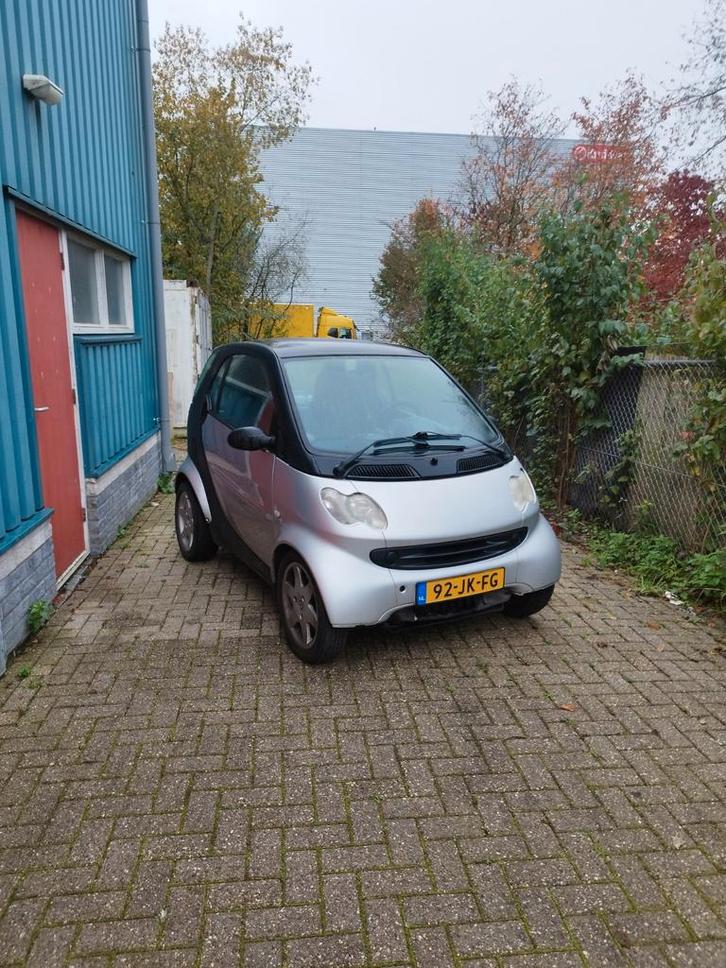 MCC Smart 0.6 45KW 2002 Zwart, Auto's, Overige Auto's, Particulier, Benzine, A, Hatchback, Automaat, Origineel Nederlands, Zwart