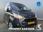 Ford Transit Custom 5+1 Rolstoelbus L2H2 (Airco), Auto's, Voorwielaandrijving, Stof, Gebruikt, Zwart