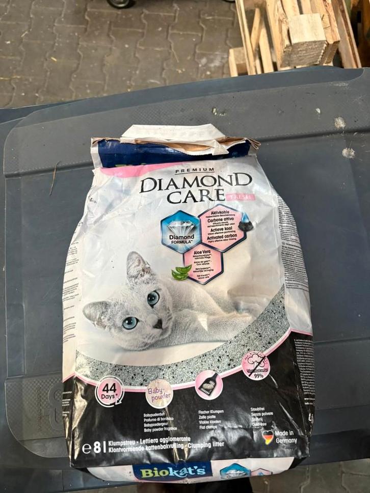 Biokat's Diamond Care 8L, Dieren en Toebehoren, Kattenbakken, Nieuw, Ophalen