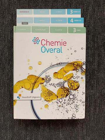 lesboeken scheikunde Chemie Overal (vmbo, vwo) beschikbaar voor biedingen
