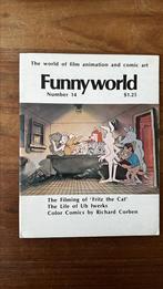 RICHARD CORBEN FUNNYWORLD 14 ROBERT CRUMB FRITZ THE CAT 1972, Boeken, Gelezen, Ophalen of Verzenden