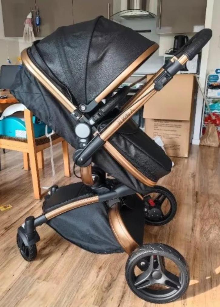 Luxe Multifunctionele 3-in-1 Kinderwagen incl. Autostoel, Kinderen en Baby's, Kinderwagens en Combinaties, Nieuw, Combiwagen, Overige merken