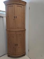 Mooie houten hoekkast, Huis en Inrichting, Ophalen, Gebruikt, Grenenhout, 50 tot 100 cm
