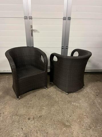 36 nieuwe Luxe horeca restaurant Terras stoelen rotanlook beschikbaar voor biedingen