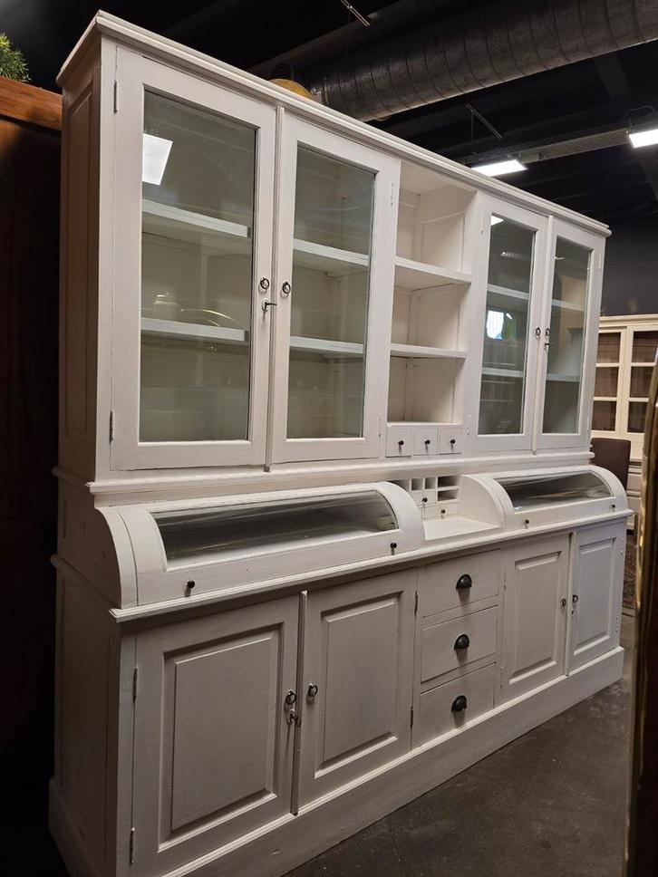 Charmante Grutterskast | Apothekerskast | Buffetkast wit, Huis en Inrichting, Kasten | Buffetkasten, Gebruikt, 200 cm of meer