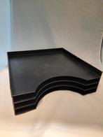 Vintage Platenbak 4 stuks, stapelbaar voor lp’s, Cd's en Dvd's, Vinyl | Overige Vinyl, Ophalen of Verzenden, Gebruikt, Overige formaten