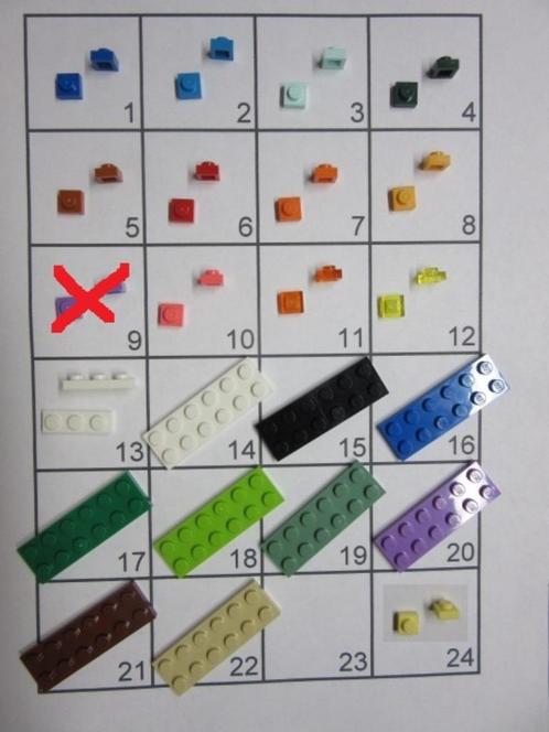 L635 LEGO NIEUW BOUW PLAAT 1x1, 1x3, 2x6 DIVERSE KLEUREN, Kinderen en Baby's, Speelgoed | Duplo en Lego, Nieuw, Lego, Losse stenen
