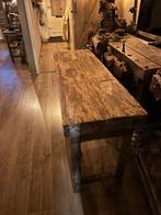 Oude markttafel br 150 diep 47 hoogte 75, Antiek en Kunst, Ophalen