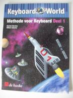 Keyboard World - Methode voor Keyboard Deel 1 en CD - Nieuw, Muziek en Instrumenten, Nieuw, Les of Cursus, Ophalen of Verzenden