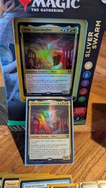 Sliver Swarm Commanderdeck beschikbaar voor biedingen