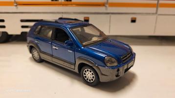 CM Toys Hyundai Tucson Blue Made in Korea 1/32  beschikbaar voor biedingen