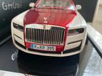 1:18 MANSORY Rolls-Royce Ghost  Red & White # 18/30, Nieuw, Overige merken, Ophalen of Verzenden, Auto