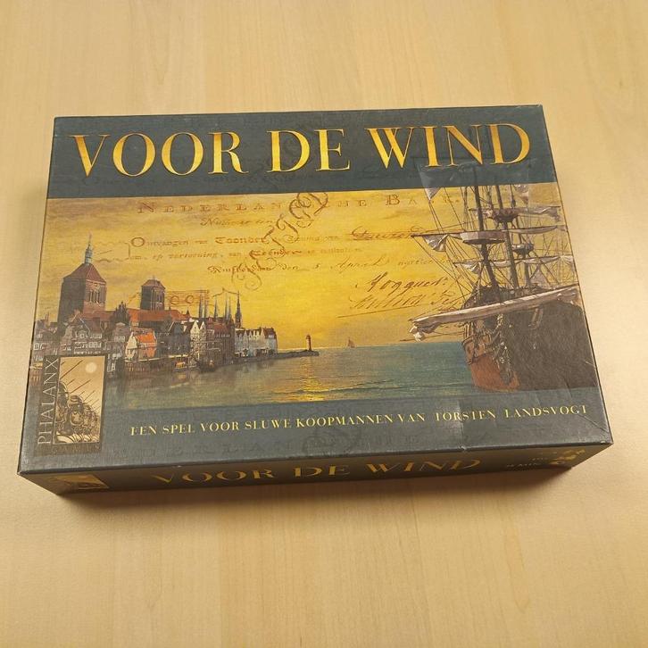 voor de wind, Hobby en Vrije tijd, Gezelschapsspellen | Bordspellen, Gebruikt, Een of twee spelers, Drie of vier spelers, Ophalen of Verzenden