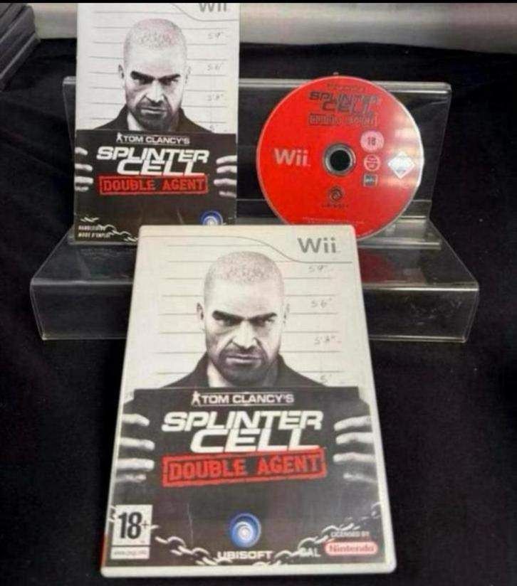 Splinter Cell: Double Agent - Wii, Spelcomputers en Games, Games | Nintendo Wii, Zo goed als nieuw, Avontuur en Actie, 1 speler