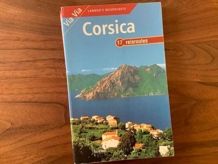 Corsica Lannoo ViaVia wandelroutes kaarten. Info, Boeken, Reisgidsen, Zo goed als nieuw, Reisgids of -boek, Europa, ANWB, Ophalen of Verzenden
