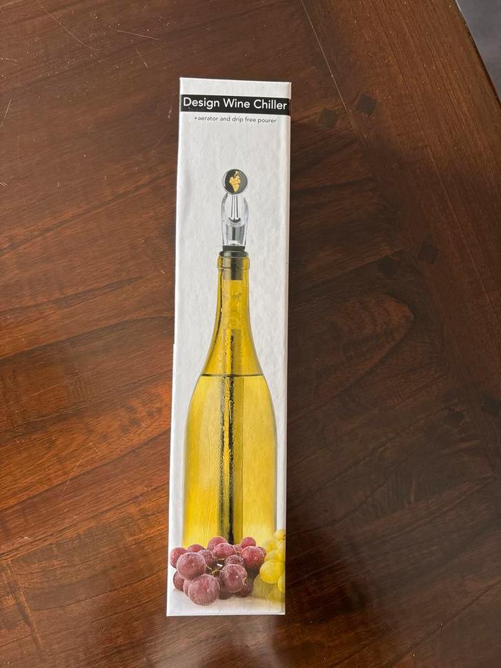 Wijnkoeler met schenktuit - Design Wine Chiller, Huis en Inrichting, Keuken | Keukenbenodigdheden, Nieuw, Ophalen of Verzenden