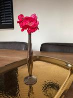 Small mcm chrome bud vase- miniatuur vaasje, Ophalen of Verzenden