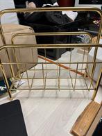 Vintage gouden tijdschriftenrek, Ophalen, Gebruikt