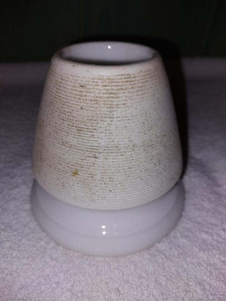 oude porseleinen zwavelstokjes pot, begin 1900, Antiek en Kunst, Curiosa en Brocante, Ophalen of Verzenden