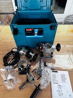 Makita  RT 0700cx2j, Doe-het-zelf en Verbouw, Gereedschap | Freesmachines, Ophalen of Verzenden, Zo goed als nieuw, Elektrisch