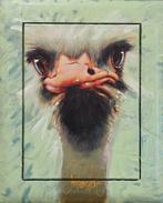 Mini Struisvogel giclee Peter Donkersloot, Antiek en Kunst, Kunst | Schilderijen | Modern, Ophalen
