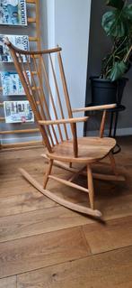 vintage schommelstoel/retro spijlenstoel, Ophalen, Huis en Inrichting