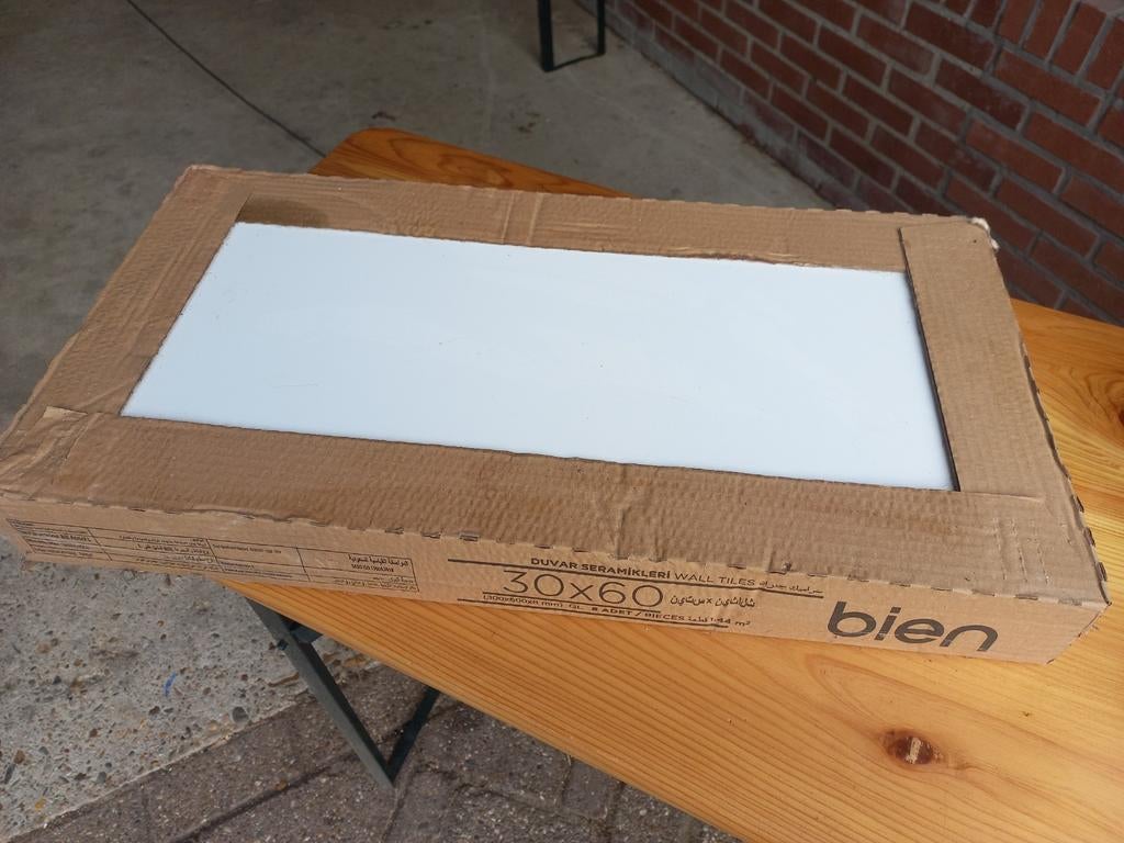 Restanten tegels / los of in 1 koop, Doe-het-zelf en Verbouw, Tegels, Ophalen, 60 cm of meer, Nieuw, Minder dan 5 m²