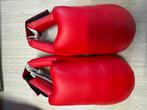 Domyos vechtsport voetbeschermers rood maat s, Ophalen of Verzenden, Zo goed als nieuw, Overige