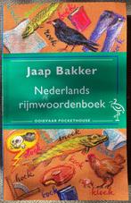 Rijmwoordenboek Jaap Bakker Sinterklaas Liedjes Gedichten, Ophalen, Nieuw