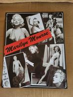 Marilyn Monroe / diverse foto`s op een blikken plaat., Verzamelen, Ophalen of Verzenden, Zo goed als nieuw, Overige typen