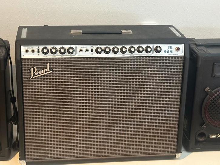 Pearl duo reverb, Muziek en Instrumenten, Versterkers | Bas en Gitaar, Gebruikt, Gitaar, 100 watt of meer, Ophalen
