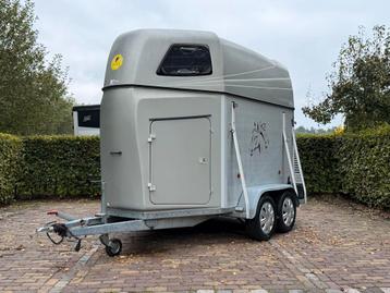 Nette 2 paards xxtrail, vol aluminium met zadelkamer beschikbaar voor biedingen