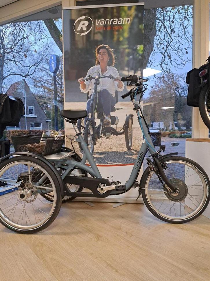 Van Raam Maxi (RAL 7031) Blauwgrijs Mat 2024, Fietsen en Brommers, Elektrische fietsen, Gebruikt, Overige merken