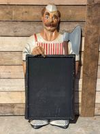 Oud Slagerij Krijtbord Boucherie - 160cm, Ophalen of Verzenden