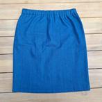 Handgemaakte denim rok maat 44, Maat 42/44 (L), Nieuw, Knielengte, Handgemaakt