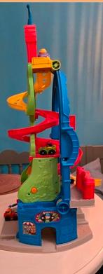 Fisher Price Little People autogarage met autootjes, Kinderen en Baby's, Speelgoed | Fisher-Price, Ophalen, Zo goed als nieuw