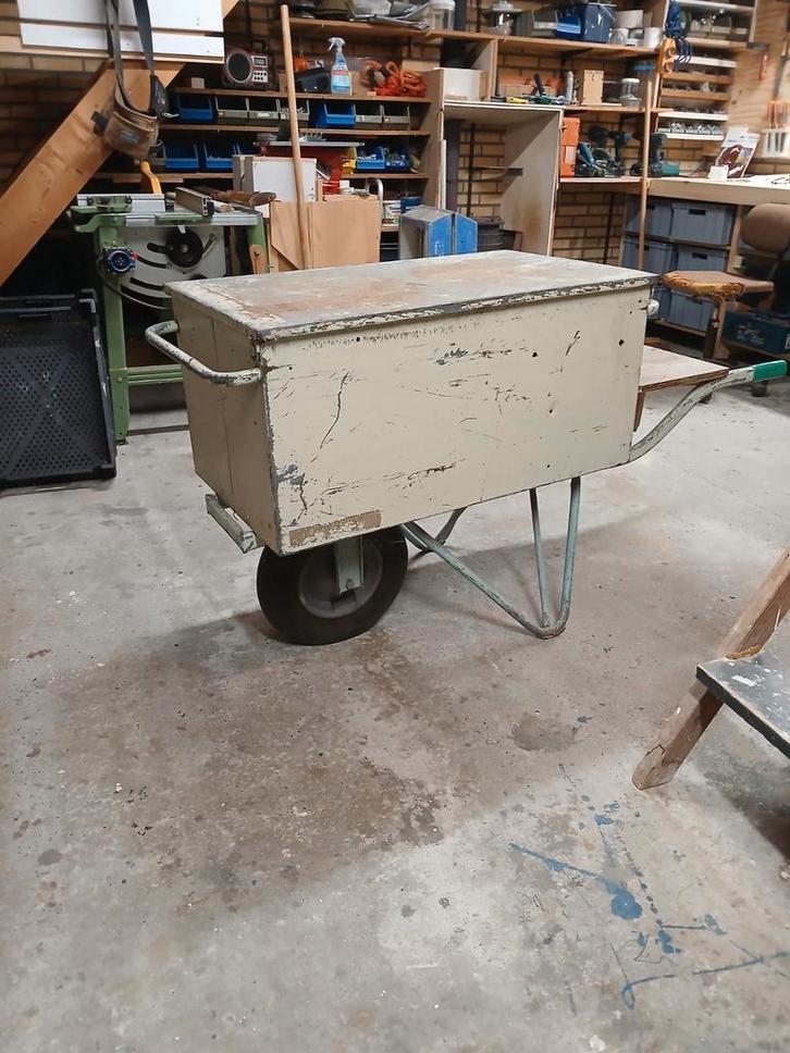 Gereedschapskist Kruiwagen - Handig voor de klusser!, Tuin en Terras, Kruiwagens, Gebruikt, Handmatig, Eenwielig, Ophalen