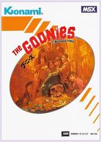 [Grote 50x70cm Game Poster] THE GOONIES MSX KONAMI, Verzamelen, Verzenden, Nieuw, Rechthoekig Staand