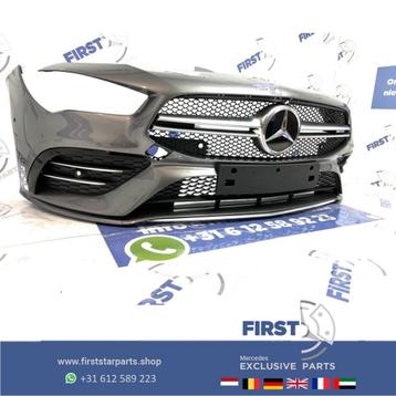 W118 CLA 35 AMG VOORBUMPER COMPLEET GRIJS CLA35 2018-2021 OR beschikbaar voor biedingen