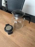 Glazen Theepot met Filter - Bredemeijer & Blokker, Ophalen of Verzenden, Zo goed als nieuw