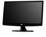 LG W2443T-PF Zwart 24 inch DVI Monitor, Gebruikt, Kantelbaar, Full HD, Ophalen of Verzenden