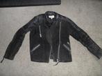 Sportief zwart, varkensleren jasje van Mango, maat M, Kleding | Dames, Jassen | Zomer, Maat 38/40 (M), Mango, Zwart, Ophalen of Verzenden
